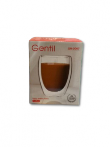 VASO DOBLE VIDRIO 350ML GN-0067