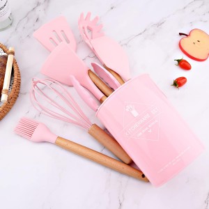 SET UTENSILIOS DE COCINA SILICONA P029-01-08